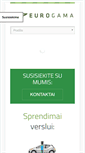 Mobile Screenshot of eurogama.lt
